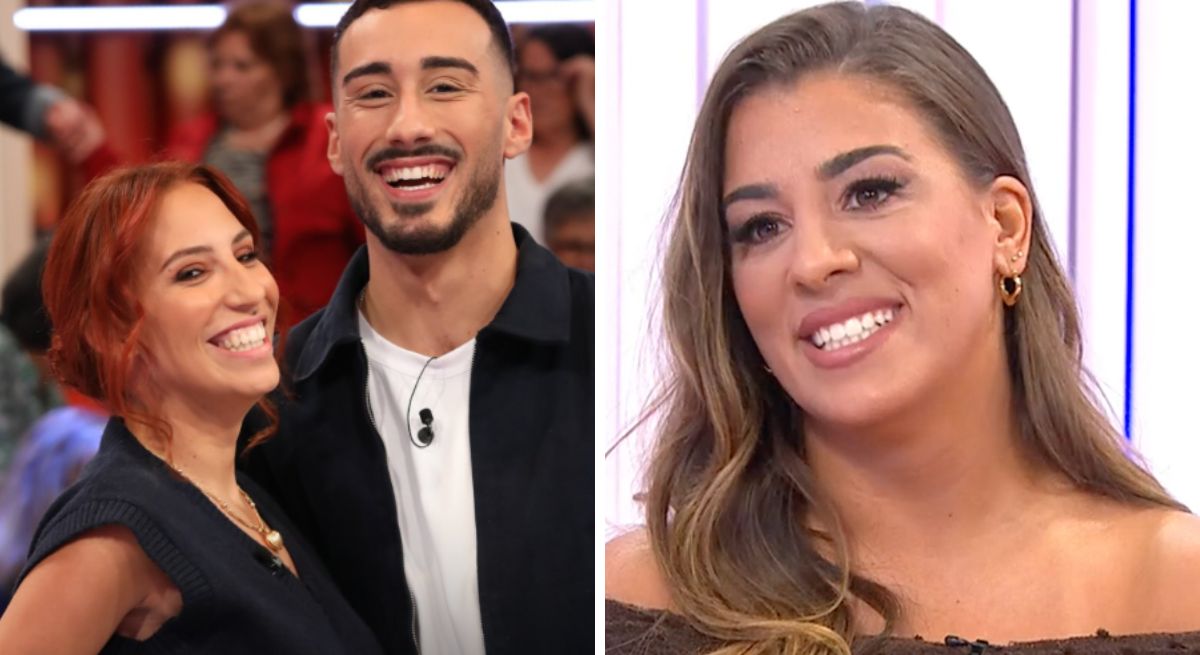 Catarina Miranda com Afonso Leitão e Daniela Santos