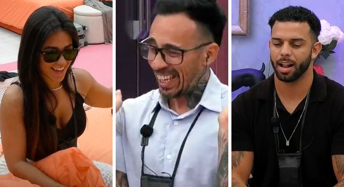 Liliana, Sandro e Fábio