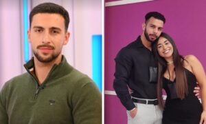 Zé Pedro e Fábio com Liliana