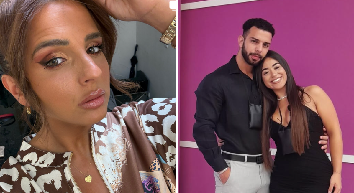 Diana Lopes e Liliana Oliveira com Fábio Pereira