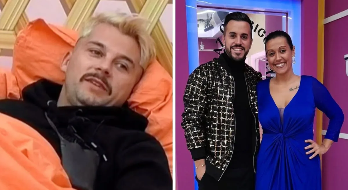 Dylan e Marisa com Pedro