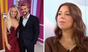 Inês com Dylan e Lídia