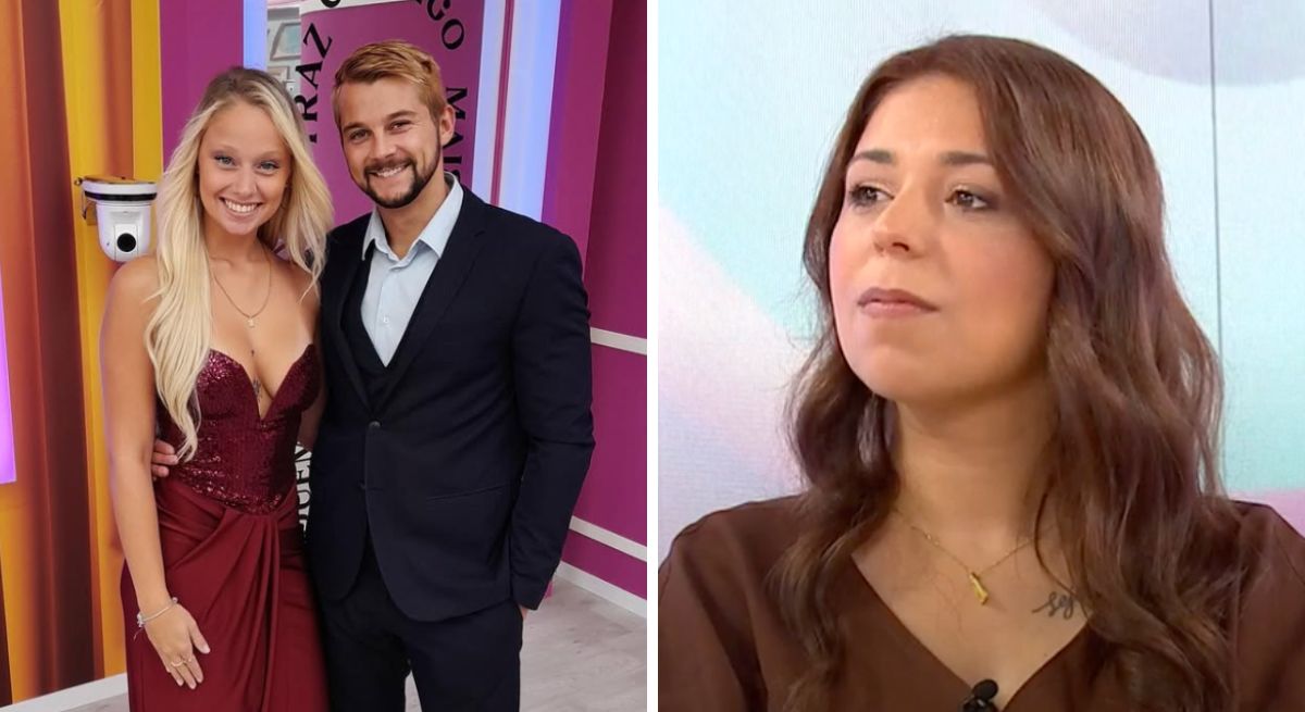 Inês com Dylan e Lídia