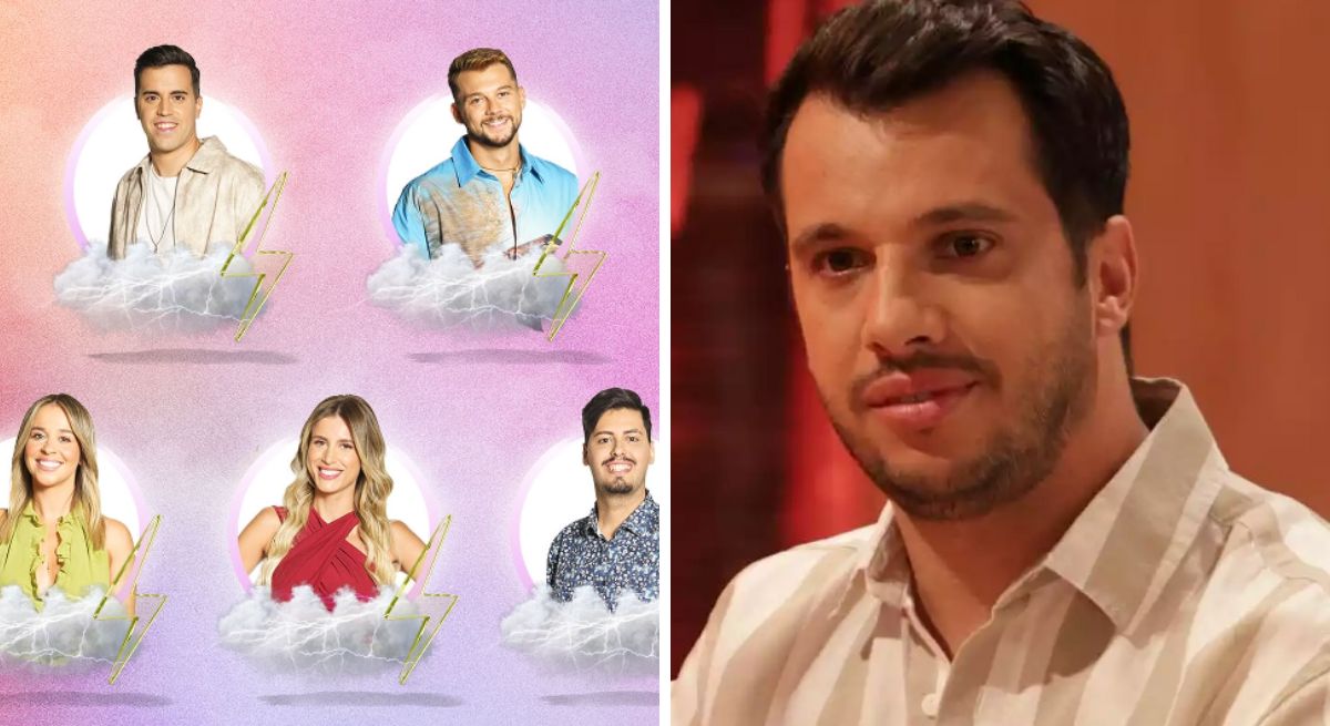 Concorrentes nomeados Secret Story 9 e Luís Nascimento