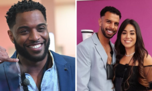 Nuno Brito e Liliana com Fábio