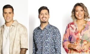 Pedro Jorge, Leandro e Marisa Pires