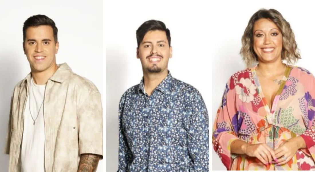 Pedro Jorge, Leandro e Marisa Pires