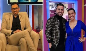 Sandro e Marisa com Pedro Jorge