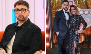 Tiago Rufino e Pedro Jorge com Marisa