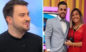 Francisco Monteiro e Pedro Jorge com Marisa