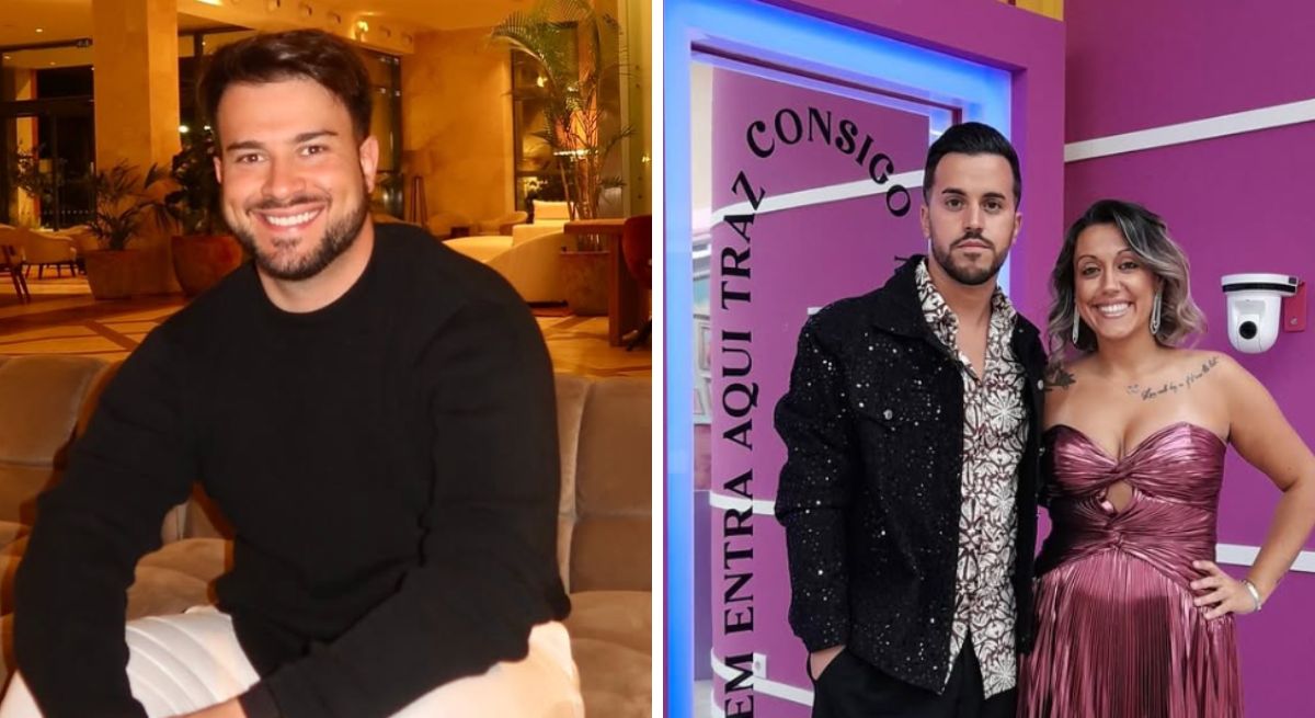 Francisco Monteiro e Pedro com Marisa