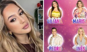 Bárbara Parada e finalistas do Secret Story