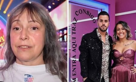 Regina [Mãe de Pedro] e Pedro Jorge com Marisa Pires