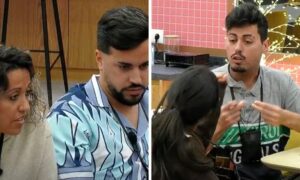 Marisa e Pedro e Liliana e Leandro