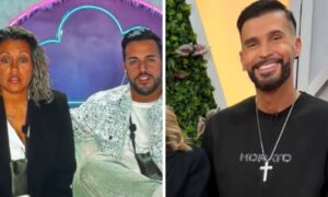 Marisa com Pedro Jorge e Bruno Savate