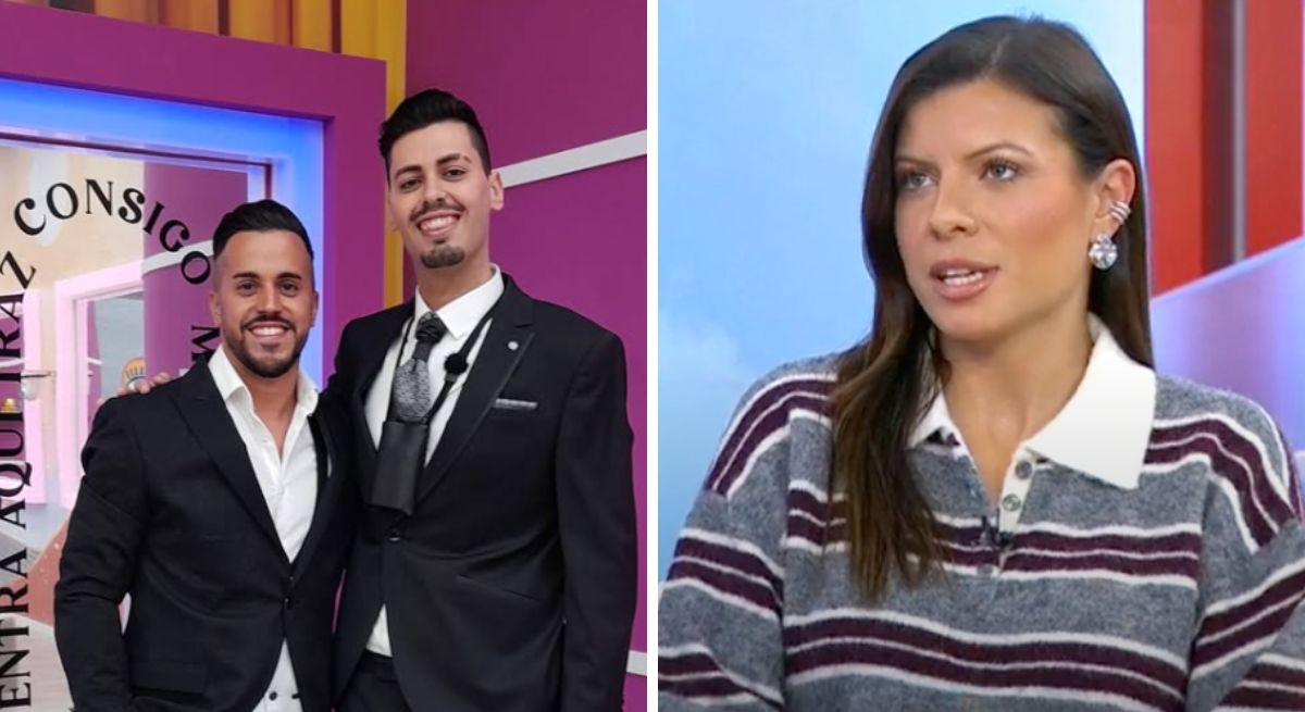 Pedro com Leandro e Marcia Soares