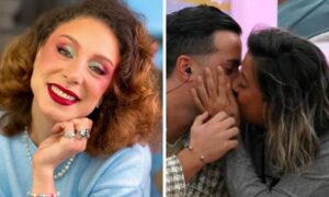 Raquel e Marisa com Pedro Jorge