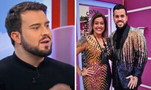 Francisco Monteiro e Marisa Pires com Pedro Jorge