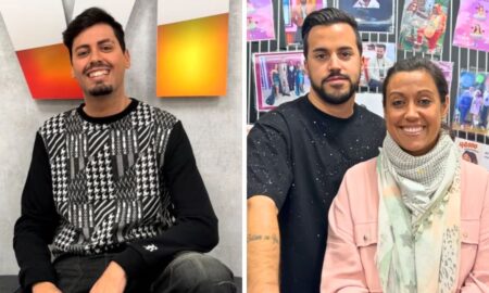 Leandro e Marisa com Pedro Jorge