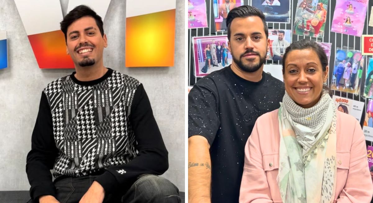 Leandro e Marisa com Pedro Jorge