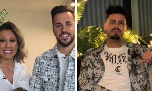 Marisa Pires e Pedro Jorge e Leandro Martins