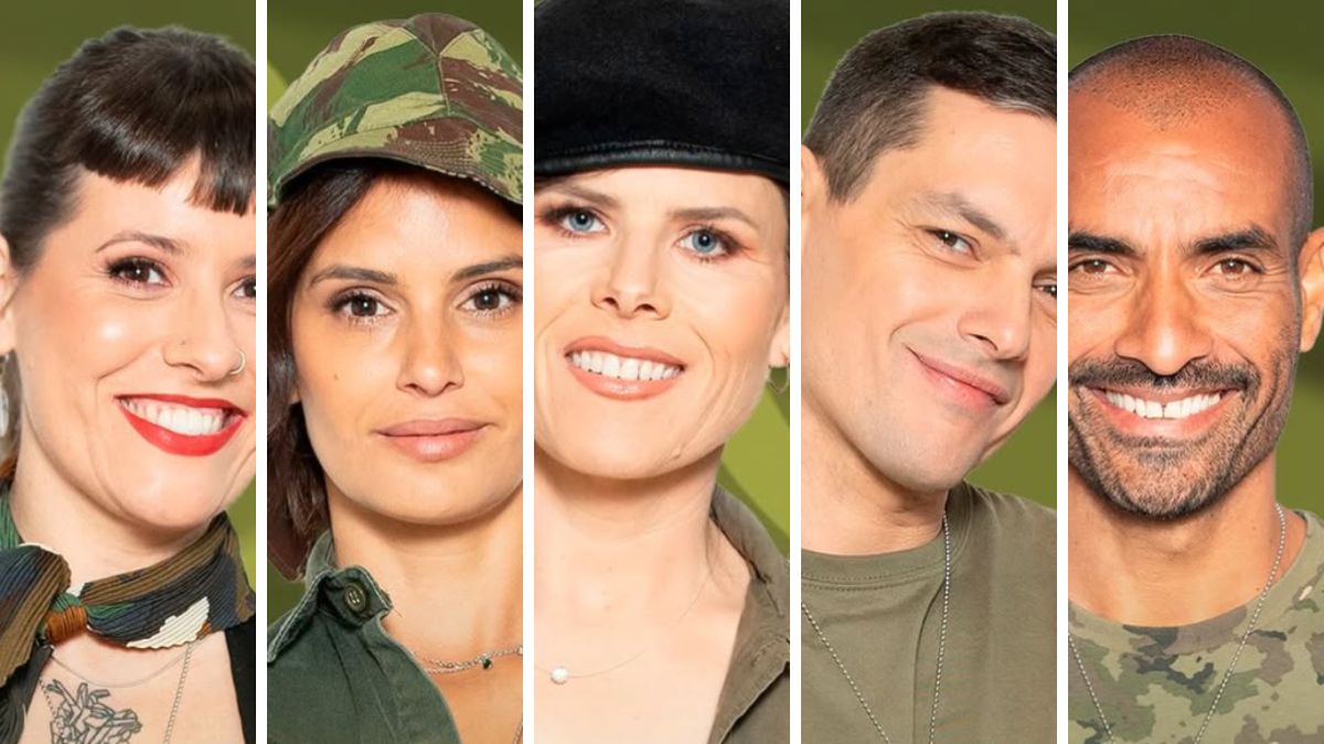 Concorrentes nomeados na 1ª semana. - 1ª Companhia