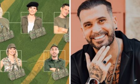 Bruno Savate e e recrutas nomeados da 1ª Companhia