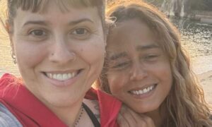 Andrea Soares com Liliana Almeida