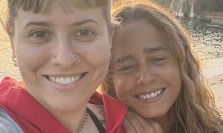 Andrea Soares com Liliana Almeida