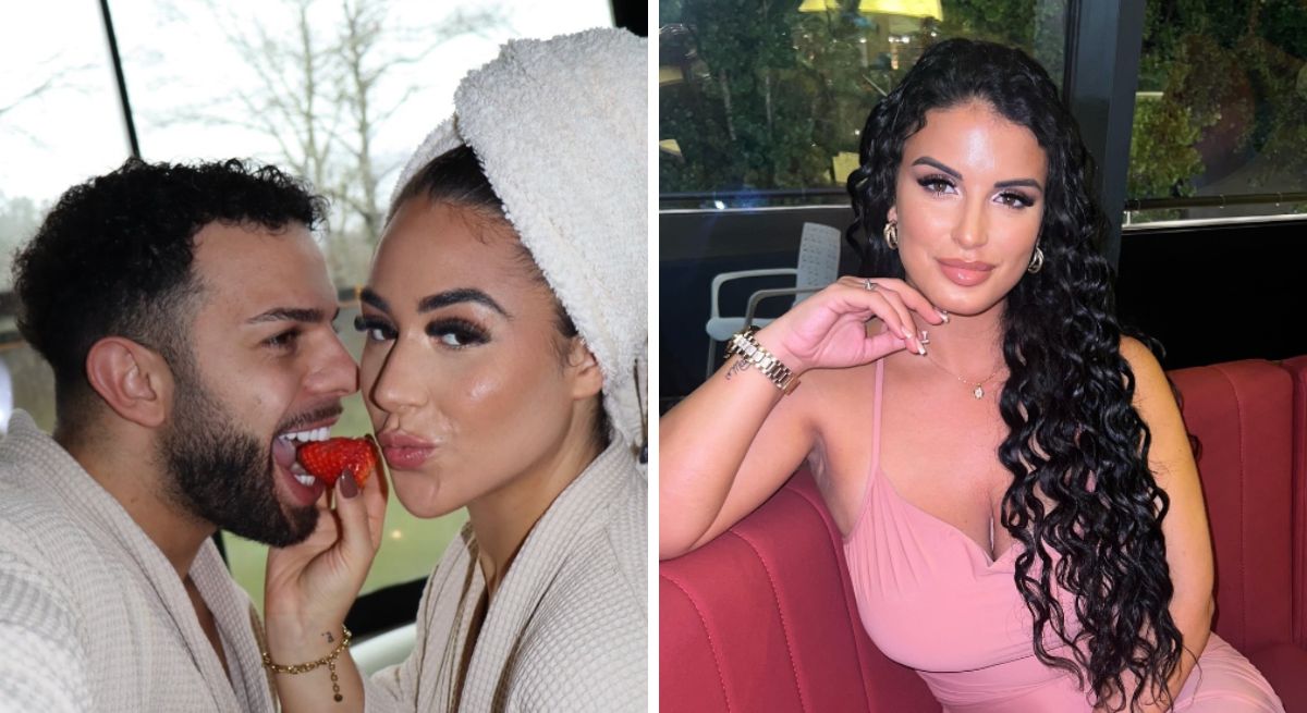 Fábio Pereira com Liliana Oliveira e a irmã de Fábio - Vanessa