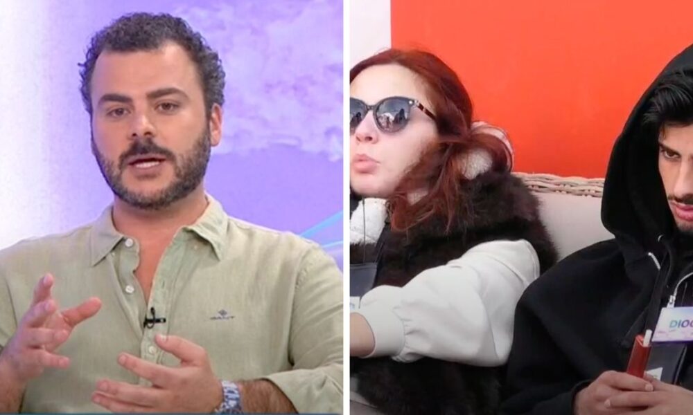 João Ricardo e Eva com Diogo