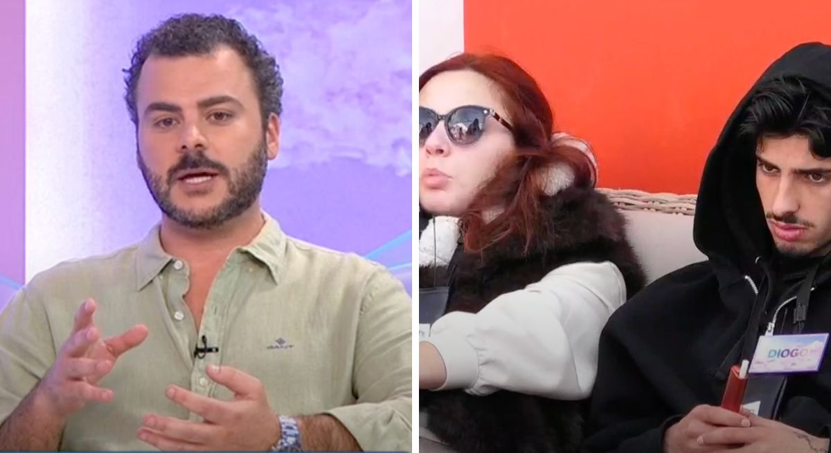 João Ricardo e Eva com Diogo