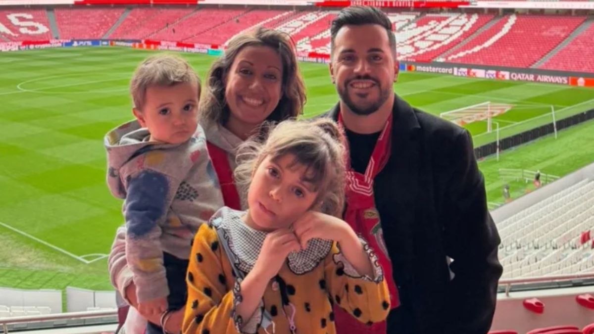 Marisa e Pedro Jorge com os filhos