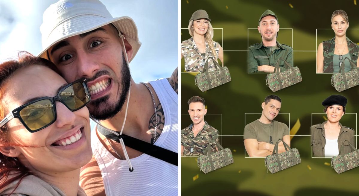 Catarina Miranda com Afonso Leitão e os finalistas da 1ª Companhia