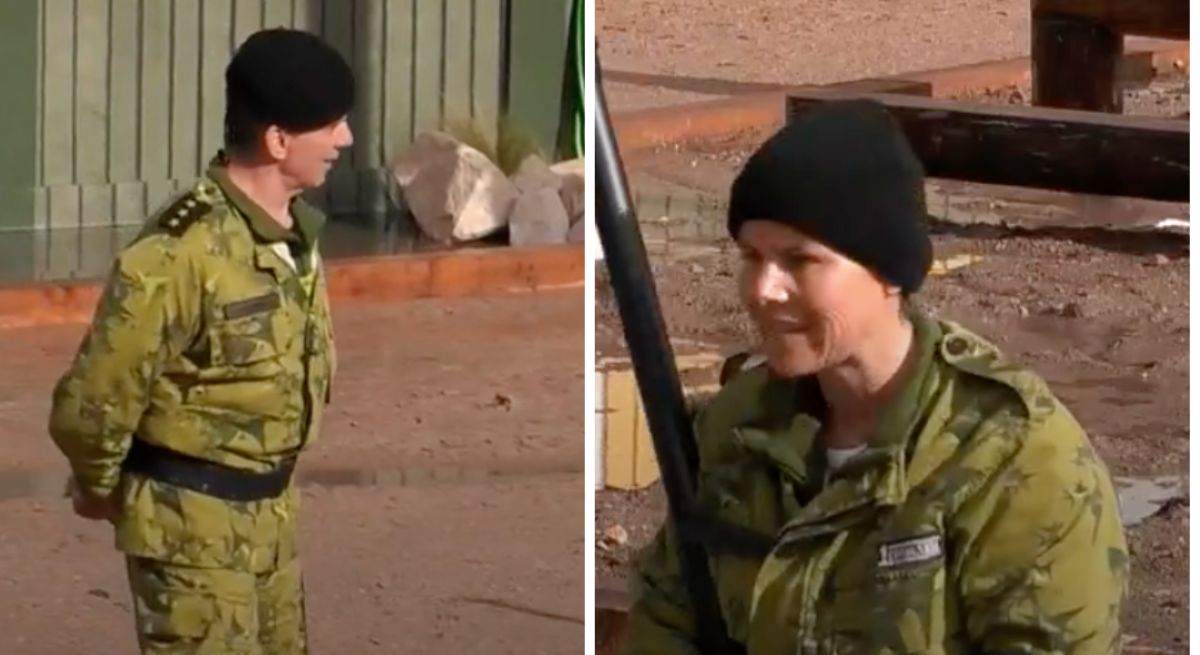 Comandante Moutinho e Noélia Pereira