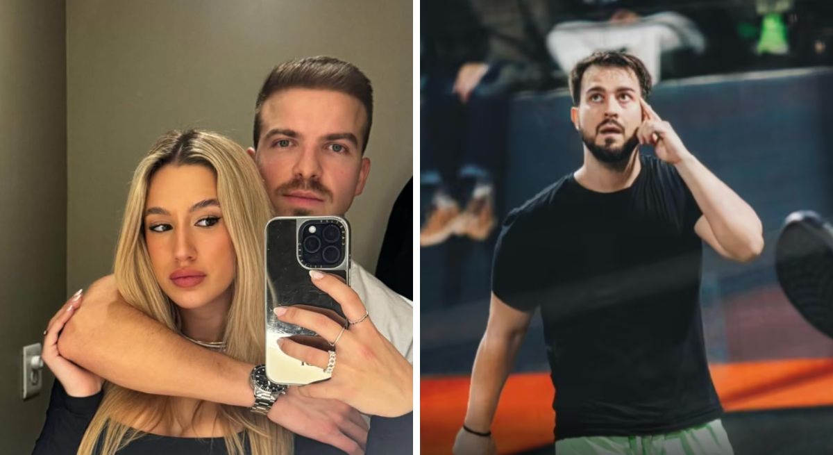 Bárbara Parada com Guilherme Batista e Francisco Monteiro