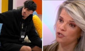 Diogo Maia e a mãe do concorrente - Cláudia