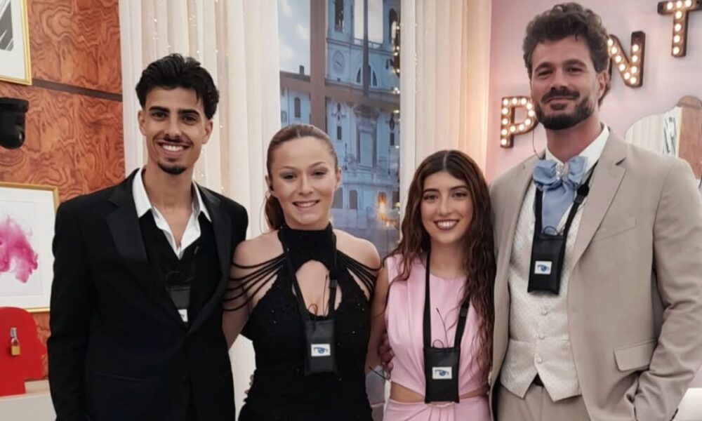 Diogo Maia, Eva Pais, Ariana e João Santos