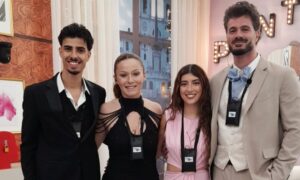 Diogo Maia, Eva Pais, Ariana e João Santos