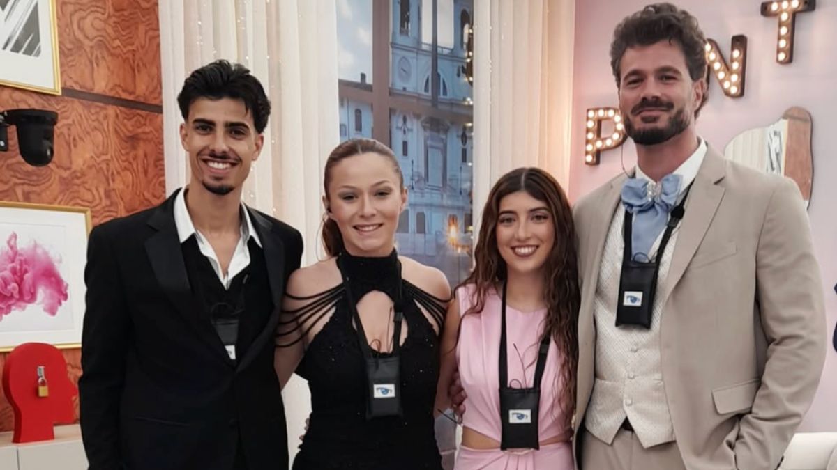 Diogo Maia, Eva Pais, Ariana e João Santos