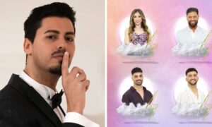 Leandro Martins e nomeados Secret Story