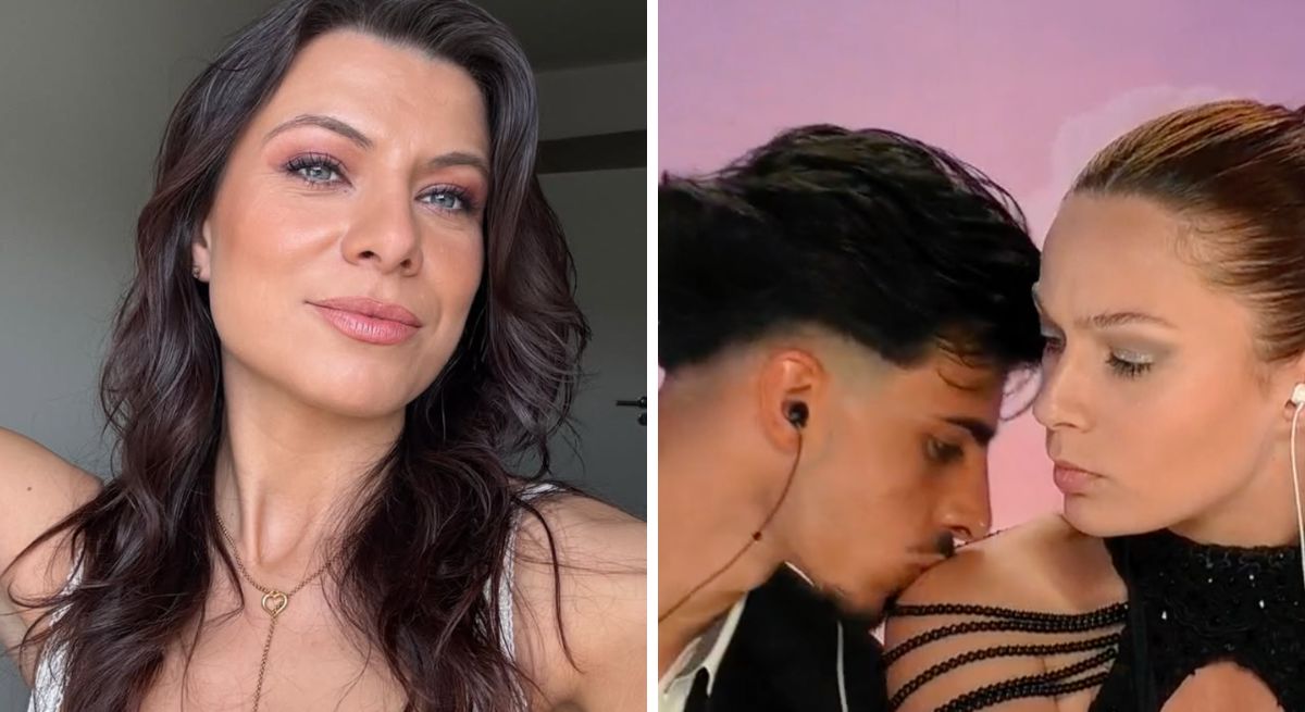 Marcia Soares e Diogo e Eva