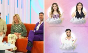 Cinha Jardim, Quinaz e Adriano. e concorrentes nomeados semana 9 SSTVI