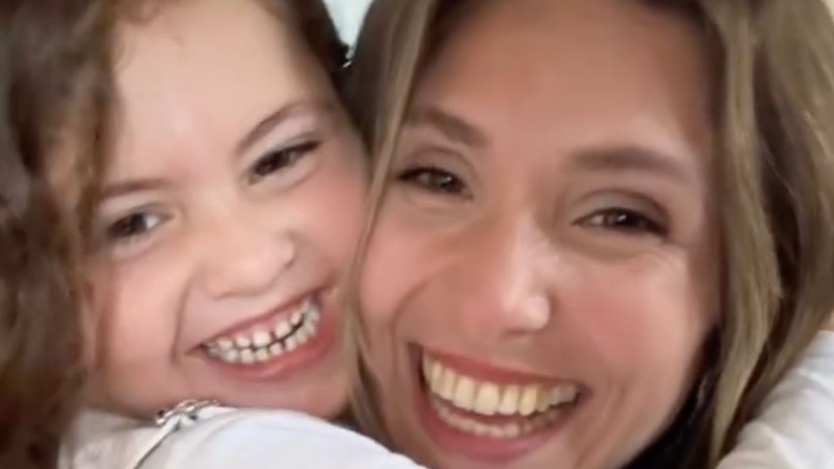 Liliana Araújo com a filha