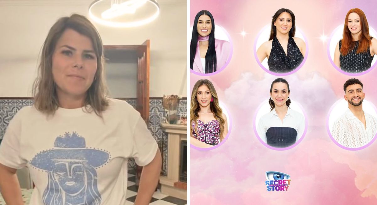 Noélia Pereira e finalistas Secret Story