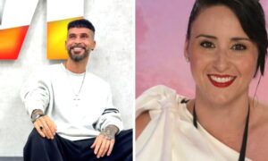 Bruno savate e Ana Santos