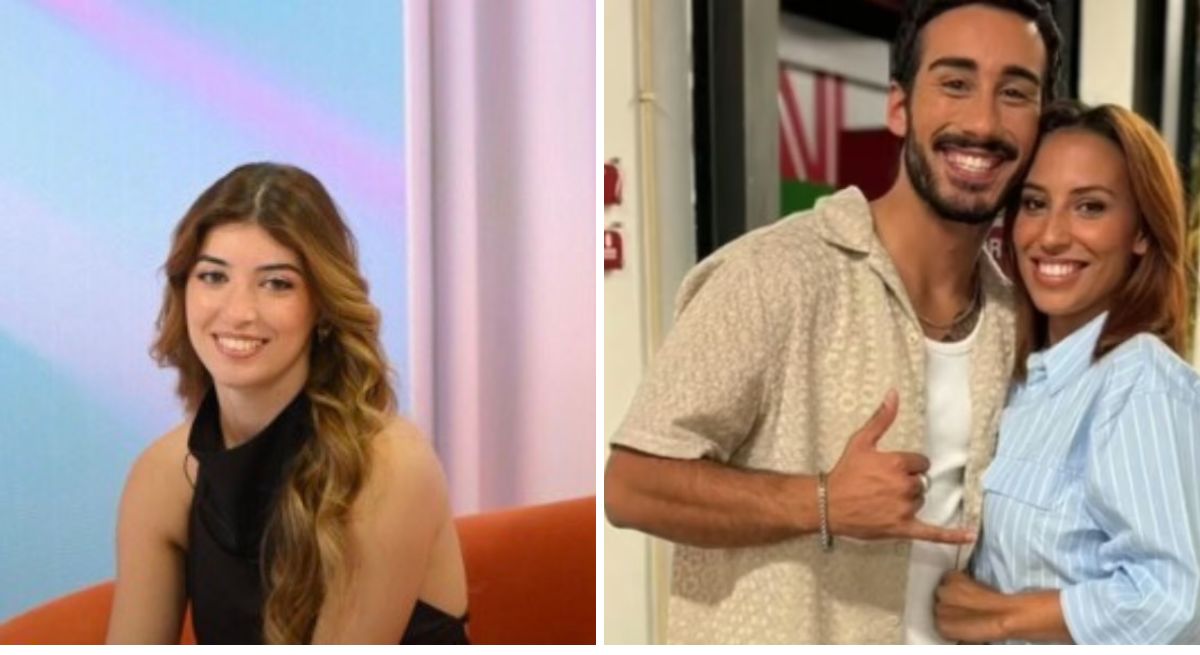 Ariana Miranda e Catarina com Afonso