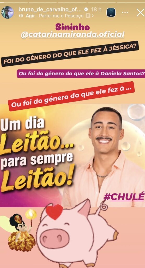 Bruno de Carvalho reação