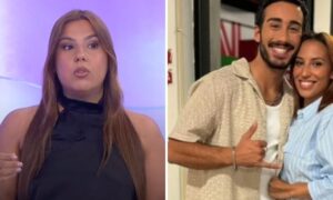 Inês Morais e Catarina Miranda com Afonso Leitão