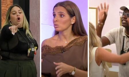 Nufla, Diana Lopes e Leomarte com Daniela